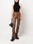 Ottolinger Gedrapeerde broek Bruin - Thumbnail 2