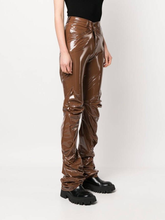 Ottolinger Gedrapeerde broek Bruin