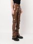 Ottolinger Gedrapeerde broek Bruin - Thumbnail 3
