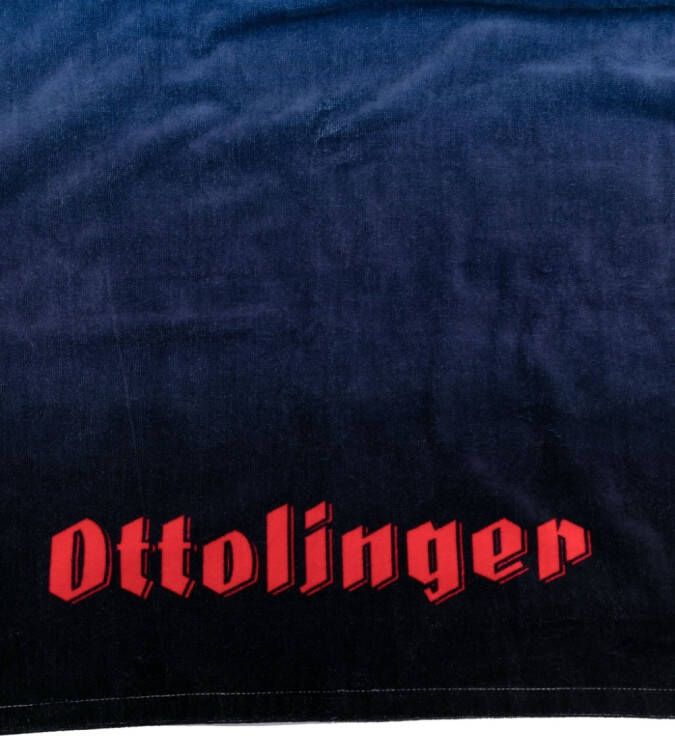 Ottolinger Handdoek met kleurverloop Blauw