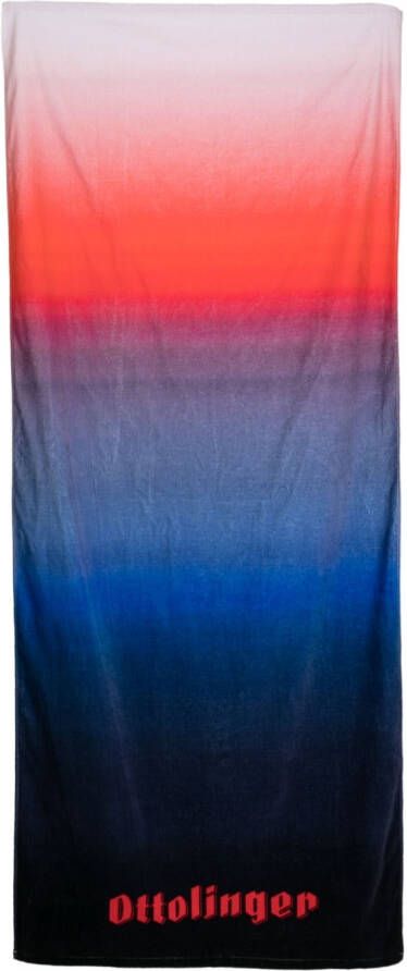 Ottolinger Handdoek met kleurverloop Blauw
