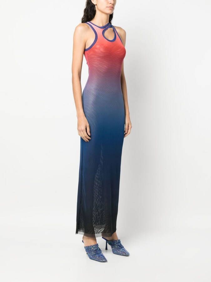 Ottolinger Mouwloze maxi-jurk Blauw