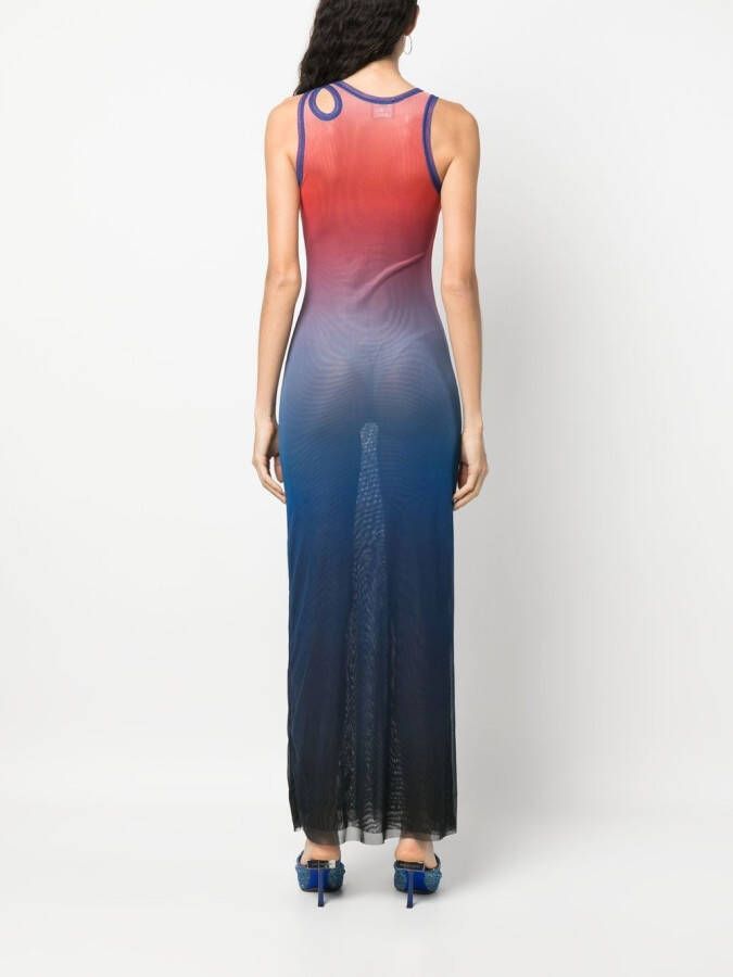 Ottolinger Mouwloze maxi-jurk Blauw