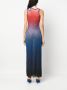Ottolinger Mouwloze maxi-jurk Blauw - Thumbnail 4