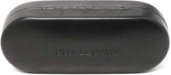 OUR LEGACY Bril met rond montuur Zwart