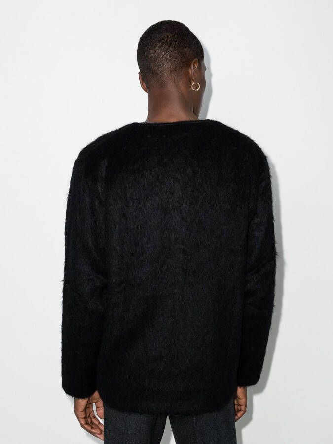 OUR LEGACY Button-up vest Zwart