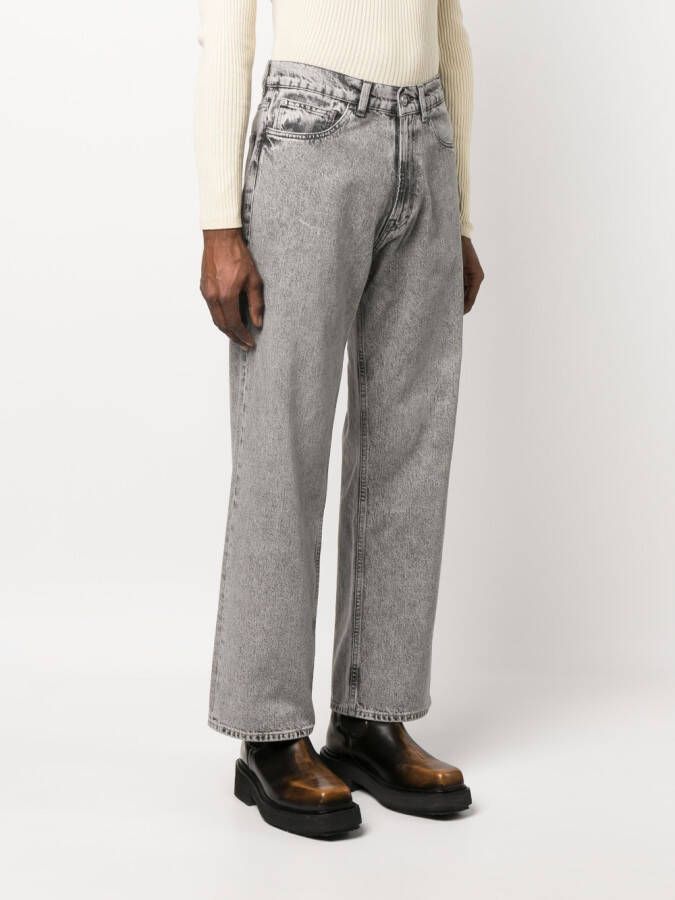 OUR LEGACY Straight jeans Zwart