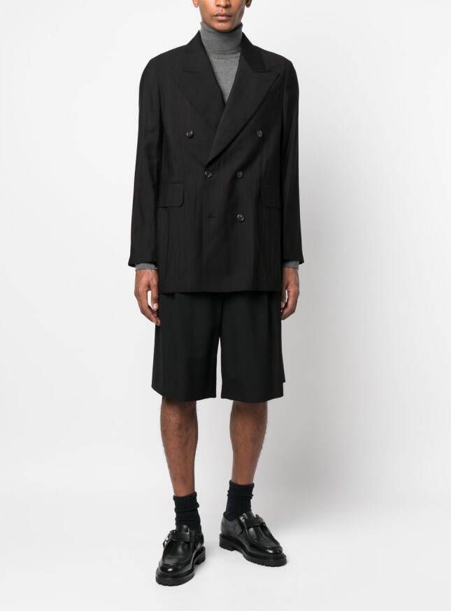 OUR LEGACY Blazer met dubbele rij knopen Zwart