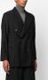 OUR LEGACY Blazer met dubbele rij knopen Zwart - Thumbnail 3