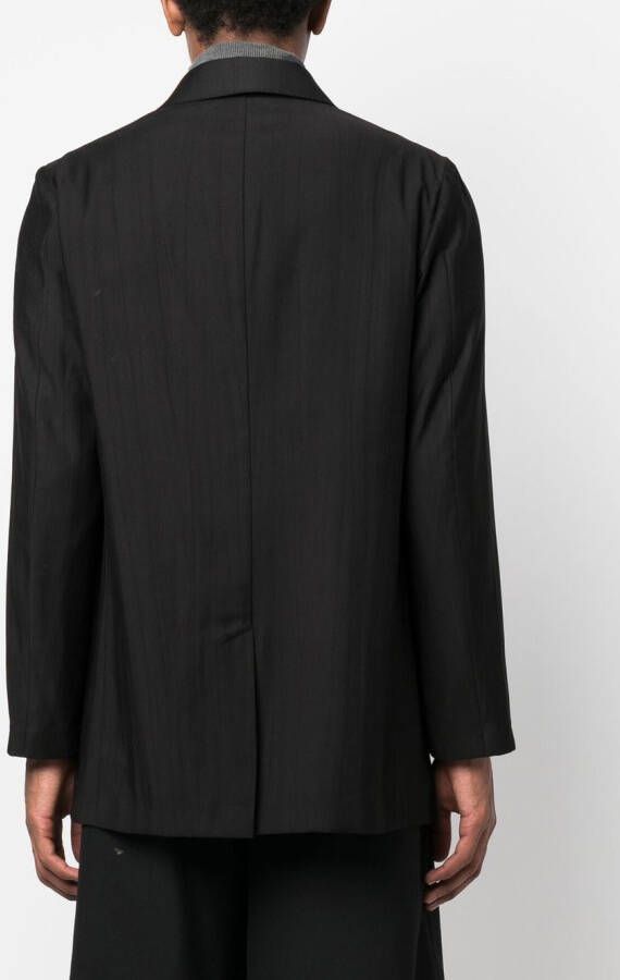 OUR LEGACY Blazer met dubbele rij knopen Zwart