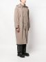 OUR LEGACY Grace Tower parka met rits Beige - Thumbnail 3