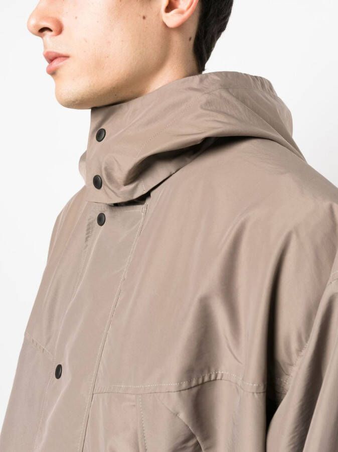 OUR LEGACY Grace Tower parka met rits Beige