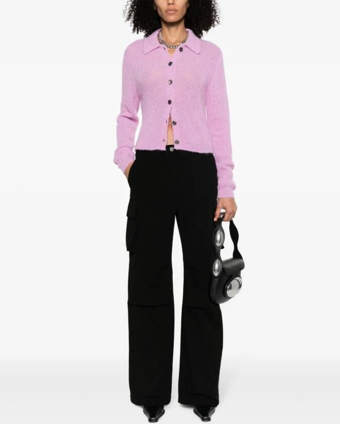 OUR LEGACY High waist broek Zwart