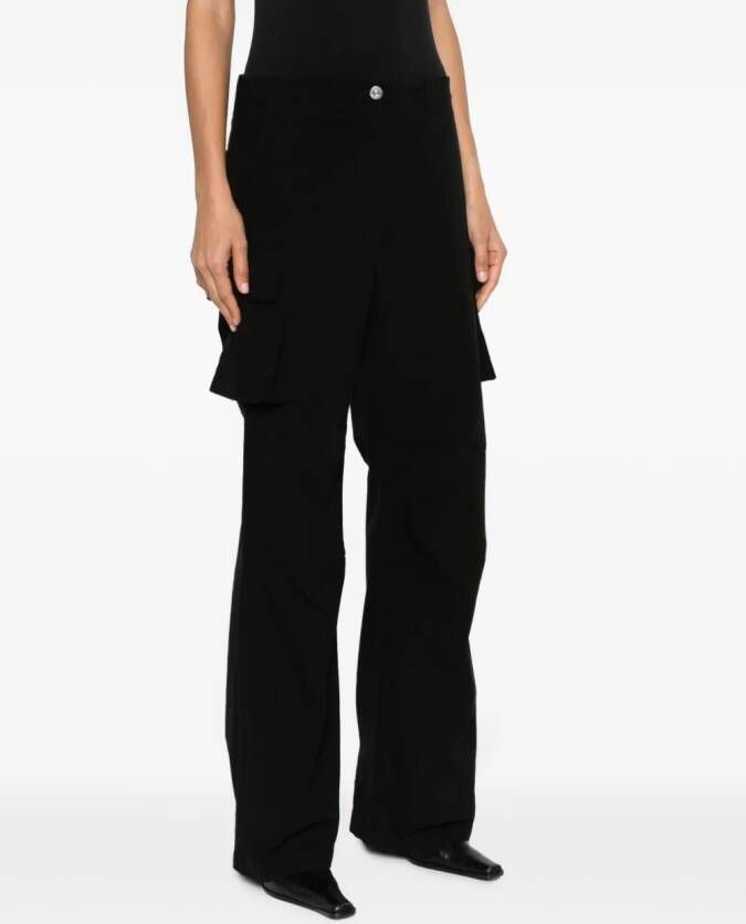OUR LEGACY High waist broek Zwart