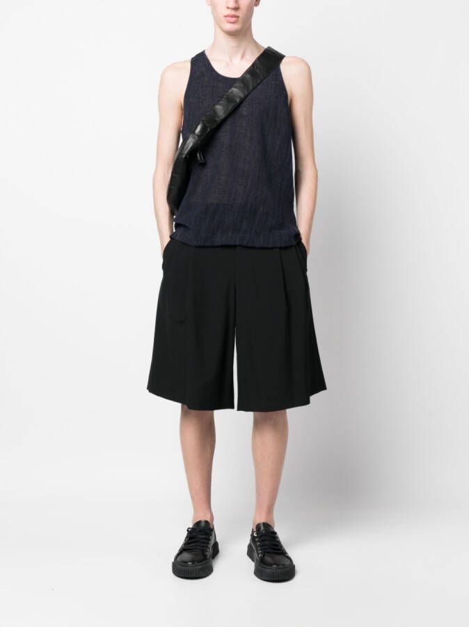 OUR LEGACY Opengebreide tanktop Blauw