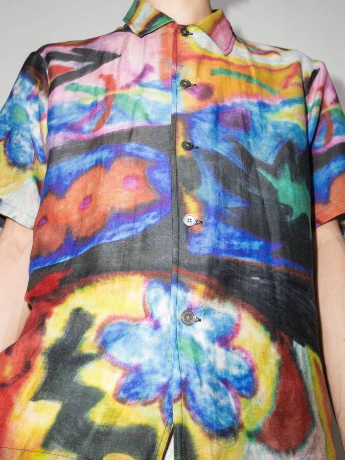 OUR LEGACY Overhemd met print Blauw