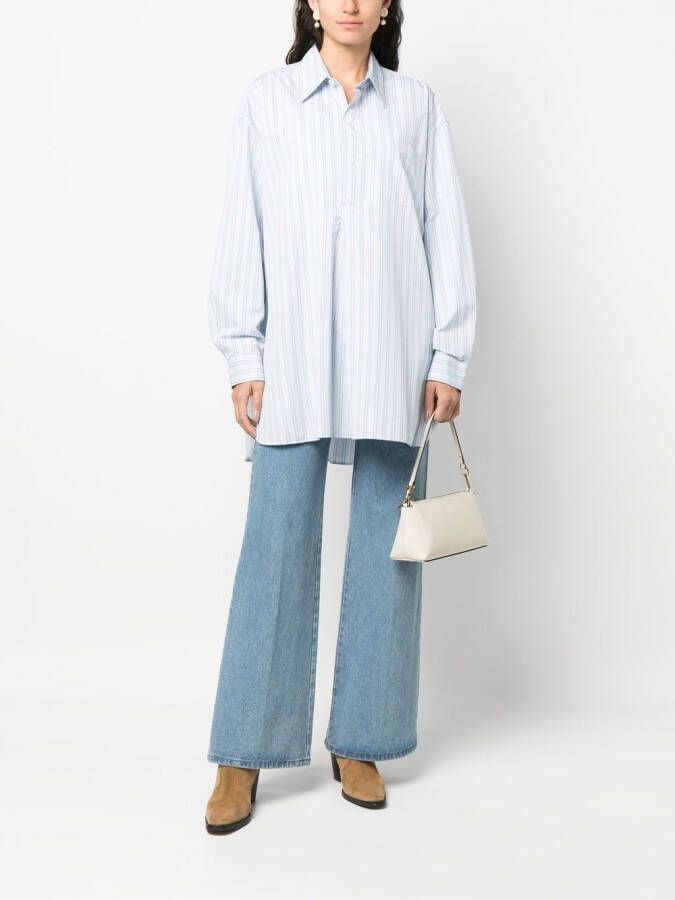 OUR LEGACY Oversized blouse Blauw