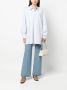 OUR LEGACY Oversized blouse Blauw - Thumbnail 2