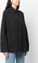 OUR LEGACY Oversized blouse Zwart - Thumbnail 3