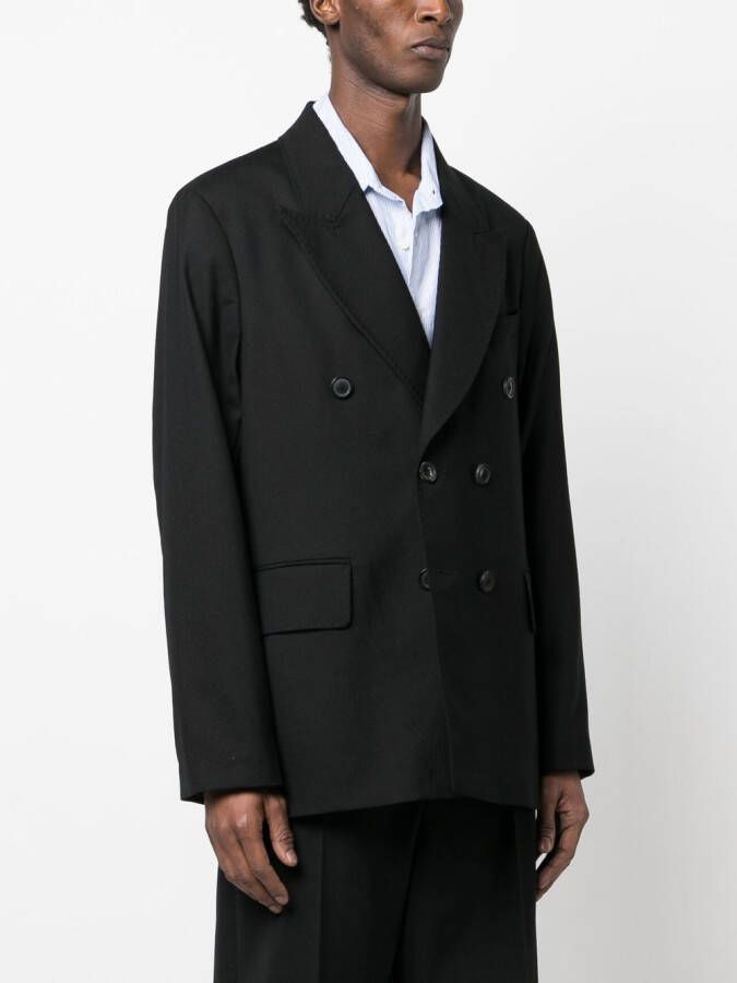 OUR LEGACY Blazer met dubbele rij knopen Zwart