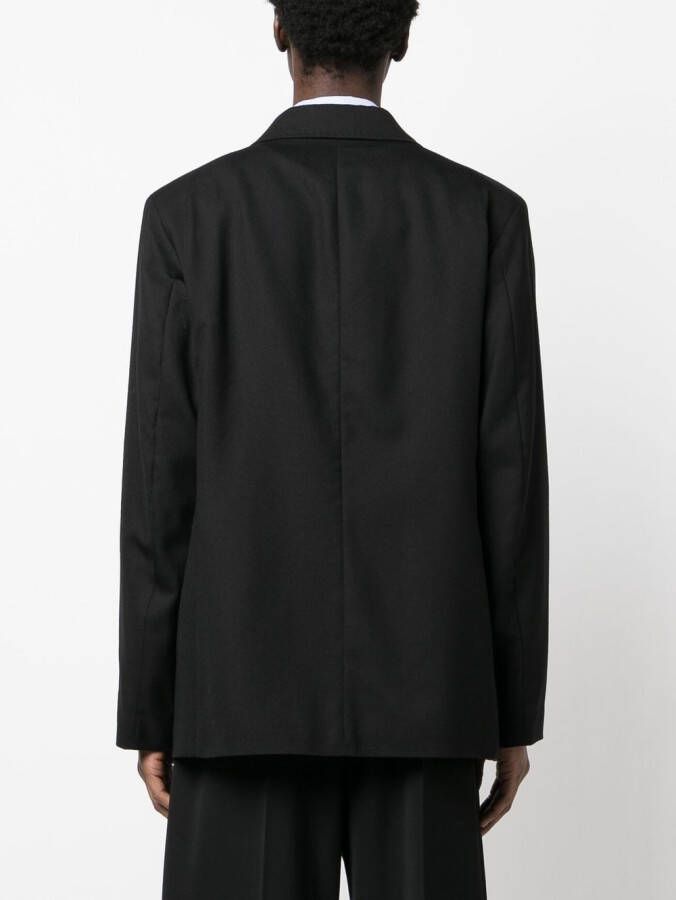 OUR LEGACY Blazer met dubbele rij knopen Zwart