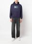 RASSVET Hoodie met print Blauw - Thumbnail 2