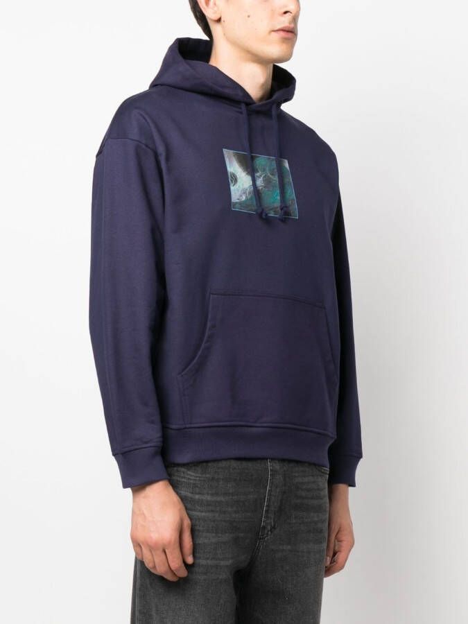 RASSVET Hoodie met print Blauw