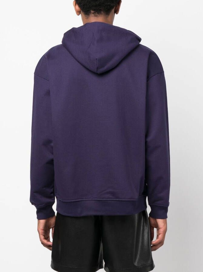 RASSVET Hoodie met logoprint Blauw