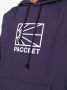 RASSVET Hoodie met logoprint Blauw - Thumbnail 5