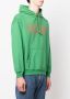 RASSVET Hoodie met logoprint Groen - Thumbnail 3