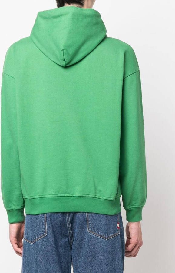 RASSVET Hoodie met logoprint Groen