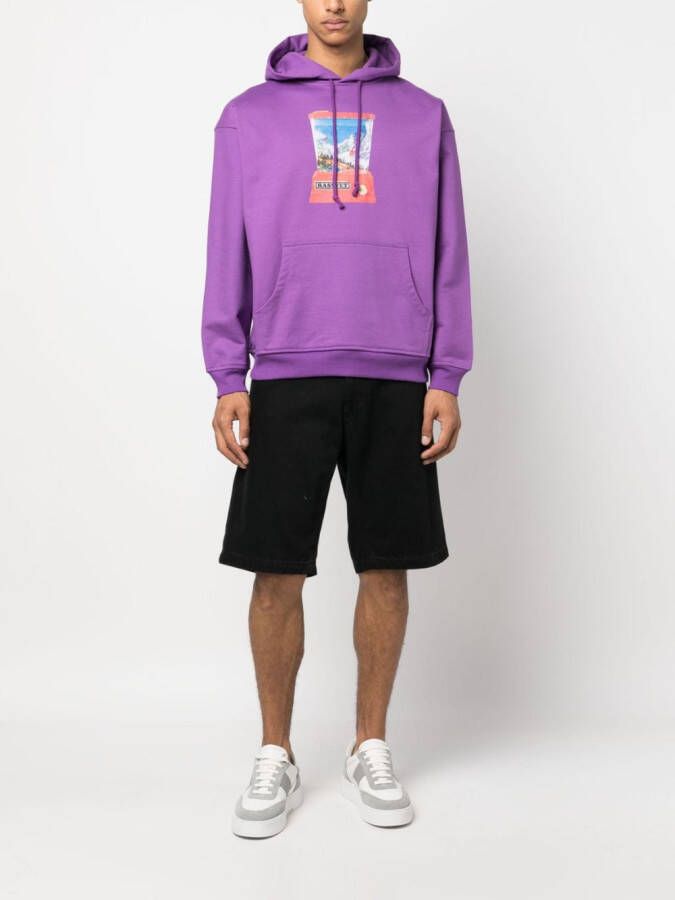 RASSVET Hoodie met print Paars