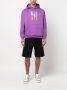 RASSVET Hoodie met print Paars - Thumbnail 2