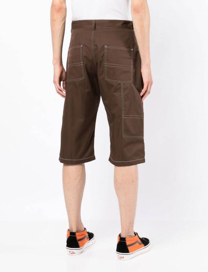 RASSVET Knielange shorts Bruin