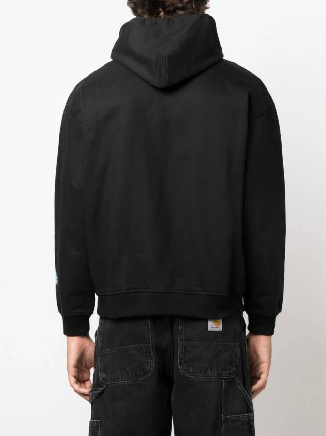 RASSVET Hoodie met print Zwart