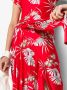 Rabanne Asymmetrische jurk Rood - Thumbnail 5