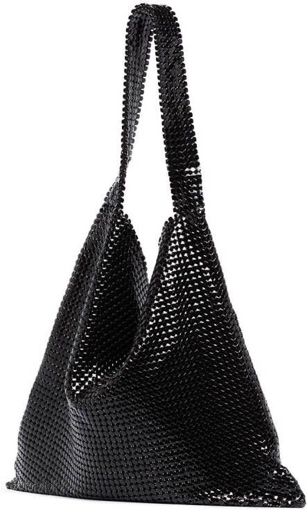 Rabanne Chainmail shopper Zwart