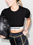 Paco Rabanne Cropped top dames polyamide Viscose Elastane XL Zwart - Thumbnail 3