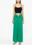 Rabanne Rok met gesmockt detail Groen - Thumbnail 2
