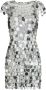 Rabanne Jurk met pailletten Metallic - Thumbnail 5