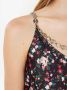 Rabanne Maxi-jurk met bloemenprint Zwart - Thumbnail 4