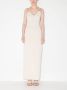 Rabanne Maxi-jurk met uitgesneden detail Beige - Thumbnail 2