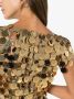 Rabanne Mini-jurk Goud - Thumbnail 5