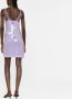Rabanne Mini-jurk met pailletten Paars - Thumbnail 3