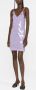Rabanne Mini-jurk met pailletten Paars - Thumbnail 4