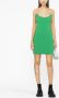 Rabanne Mini-jurk met afwerking van stras Groen - Thumbnail 2