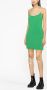 Rabanne Mini-jurk met afwerking van stras Groen - Thumbnail 3
