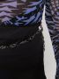 Rabanne Rok met kettingdetail Zwart - Thumbnail 5