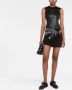 Rabanne Rok met kettingprint Zwart - Thumbnail 2