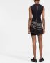 Rabanne Rok met kettingprint Zwart - Thumbnail 4